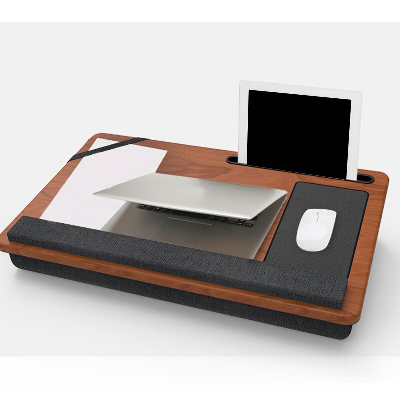 Portable Laptop Desk 13.7X32.6 Inch Multifunctional Tablet PC Holder Laptop Storage Rack Tablet Table Stand