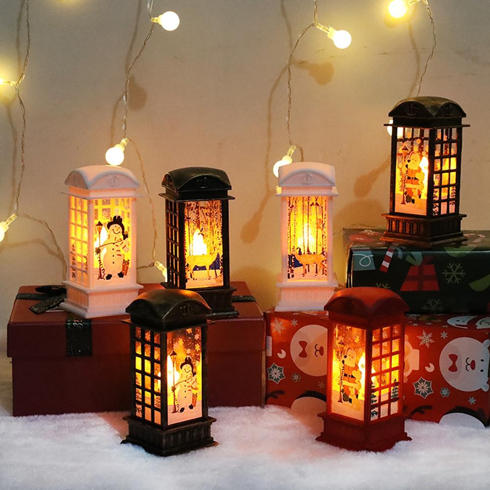 Fengrise lyhty juna joulupukki led valo joulukuusen koristelu valaistus huoneen koristeellinen vuosi navidad