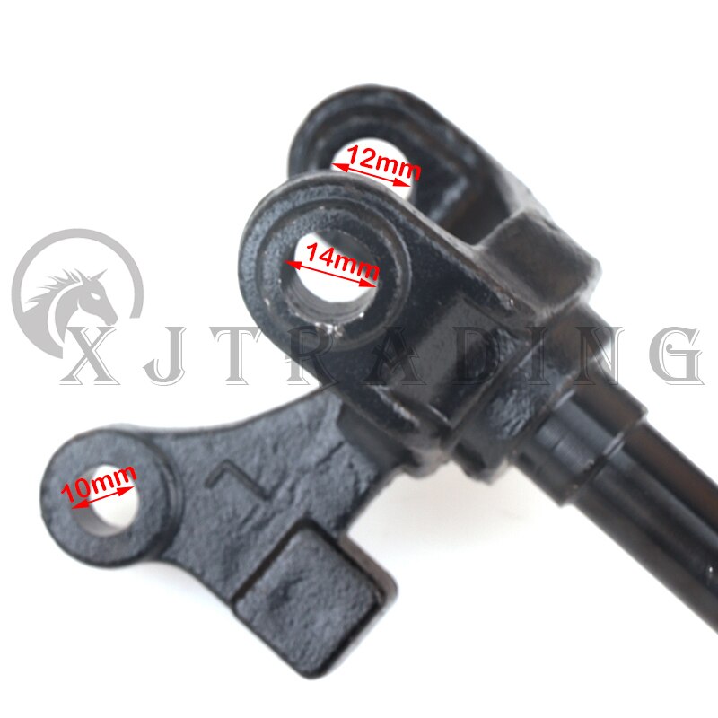 1 Paar 17Mm Steering Strut Knuckle Spindel Fit Voor Drum Brake Hub Van Atv 110cc 125cc 200cc 150cc Gaan kart Buggy Utv Fietsonderdelen