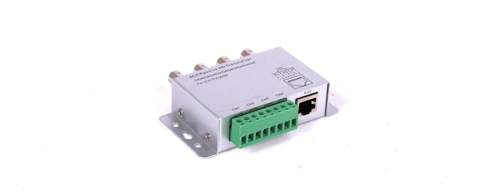 SURGE 4 Channel Active Passive Video Balun Rohs Transmitter Receiver 4CH UTP Cat5 RJ45 Support HDCVI/AHD/TVI Camera