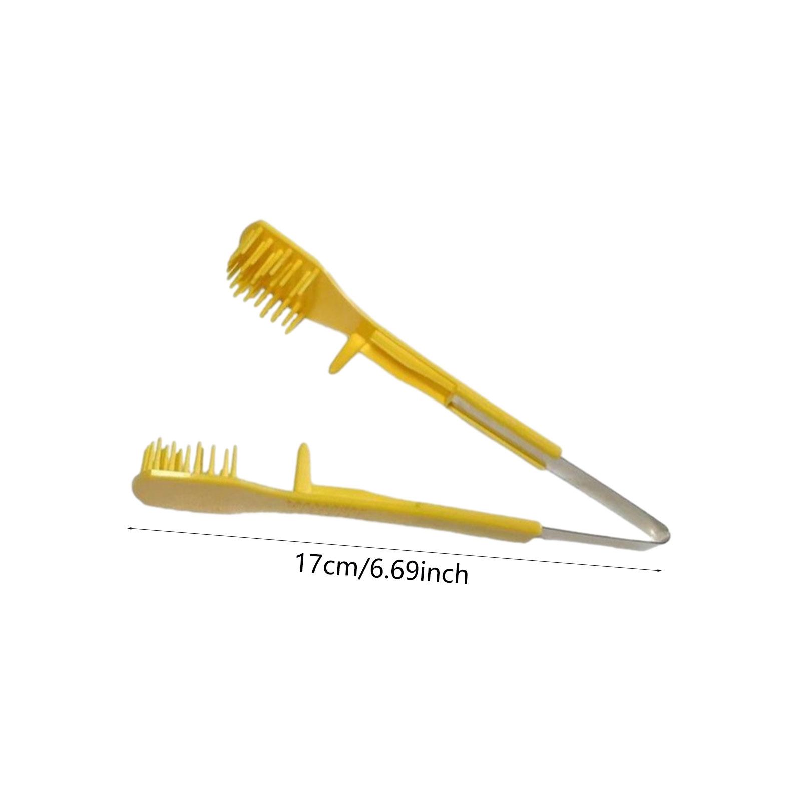 clip per diradamento del fiore d'uva Lunghezza versatile 17 cm Strumento di potatura per uva senza semi Giallo Robusto accessorio generico Professionale: marrone