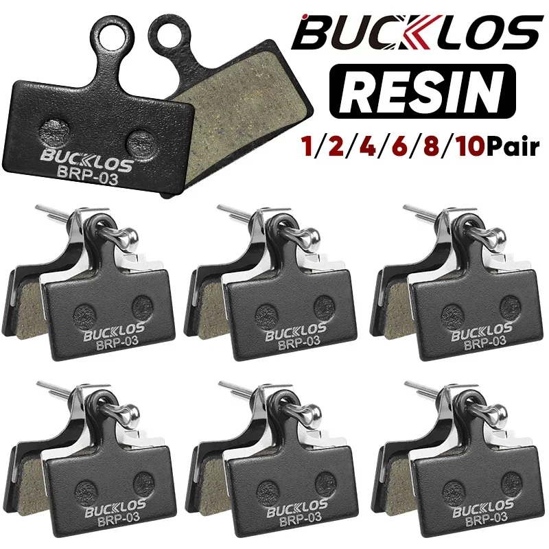 BUCKLOS Harz Scheibenbremsbelag Für SHIMANO G01S Verschleißfeste Hydraulische Bremsbeläge MTB Bremsbeläge für G03C G05S Radfahren Teile