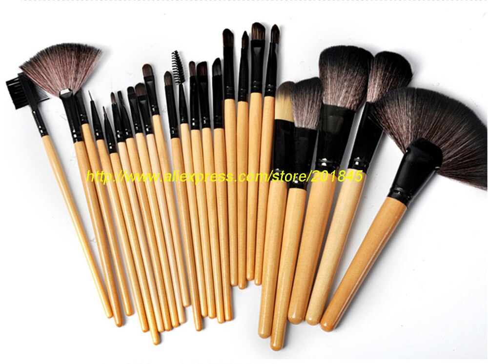 32 stk/sett makeup børste makeup penner sett blush eyeliner børster ansikts makeup verktøy for kosmetologer og skjønnhetselskere