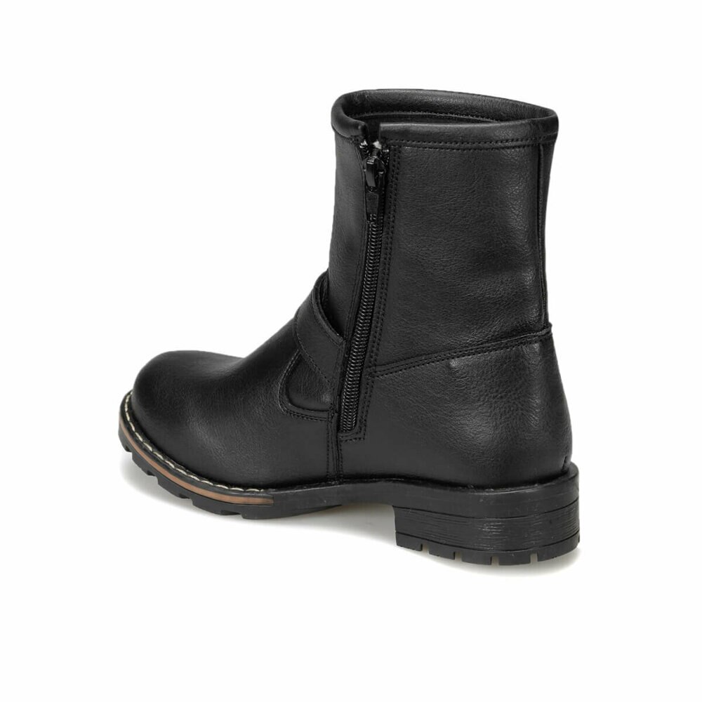 Meisjes Laarzen Schoenen Lente Herfst Zwart Bordeaux Pu Kinderen Mode Kinderen Warme Winter Rubber Waterdichte Sneeuw Regen 92.NINA-4.F