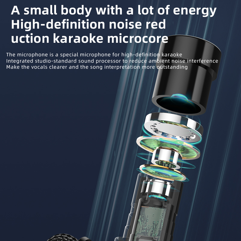 For Live Broadcast Karaoke with Clip Lapel Mic Earphones Portable 3.5mm In-ear Headsets Surround Sound Headphones with HD Mic