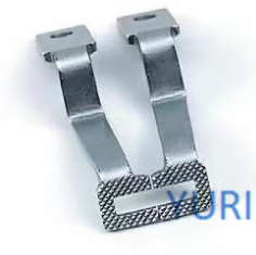 Brother KE-430D feed plate and work clamp foot needle plate bartacking industrial sewing machine spare parts: Orange