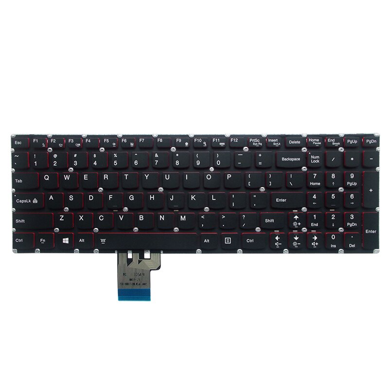 DE Tastatur Mit Beleuchtung Für Lenovo IdeaPad U530P & Flex 2 Pro