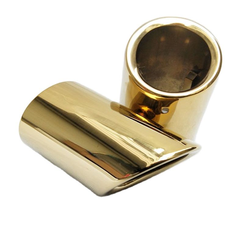 For Mazda CX8 CX 8 KG Accessoires Exhaust Tip Tail Pipe Muffler Metal: Gold