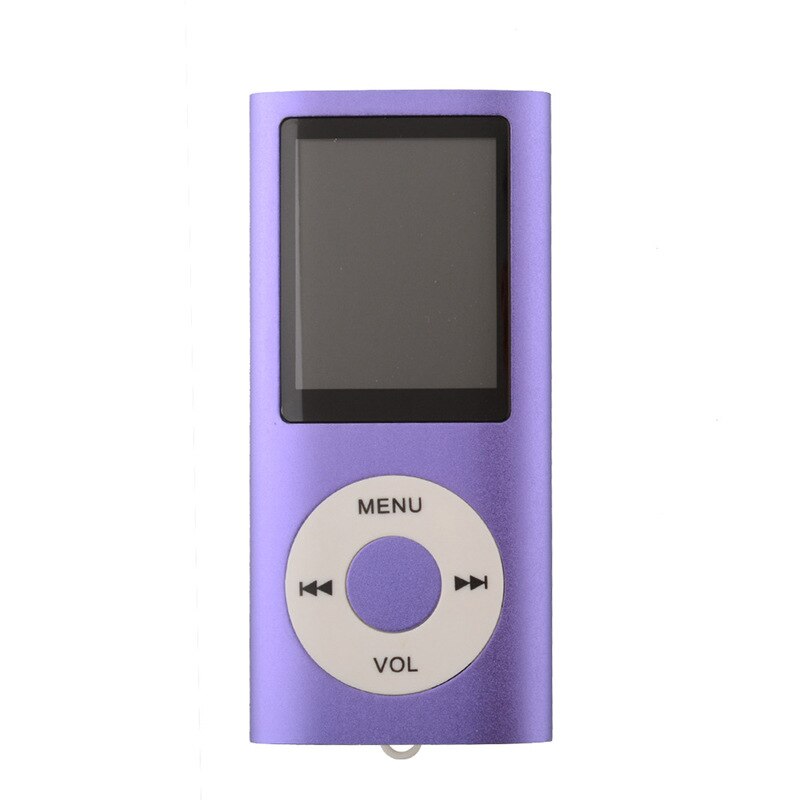ZUCZUG-reproductor MP4 de 8GB de , pantalla LCD de 1,8 pulgadas, grabadora de voz, Radio FM, reproductor de música y vídeo, 7 colores a elegir