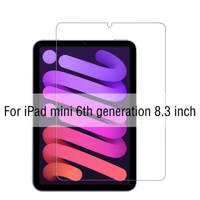 2 sztuk Pet Film dla Ipad Pro 11 12.9 9 10.2 10.5 Air 4 3 2 ochraniacz ekranu tabletu dla Ipad Mini 6 5 4 3 1 2020 2021 nie szkło: For ipad mini 6