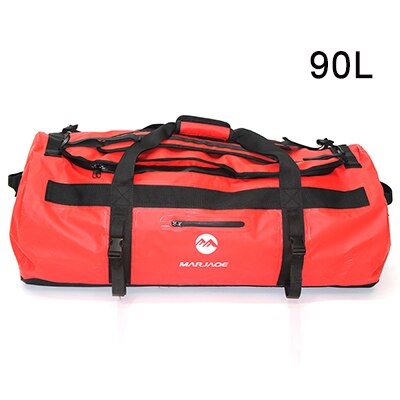 30/60/90L Outdoor PVC Waterproof Bag Dry Sack Storage Bag for Rafting Canoe Boating Kayaking River Trekking Swimming Travel Bag