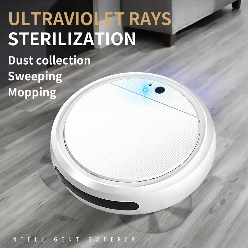 Smart Robot Vacuum Cleaner Sweeping Robot Floor Dirt Auto Cleaning USB Rechargeable Sweeping Home Kitchen Robot Cleaners Machine