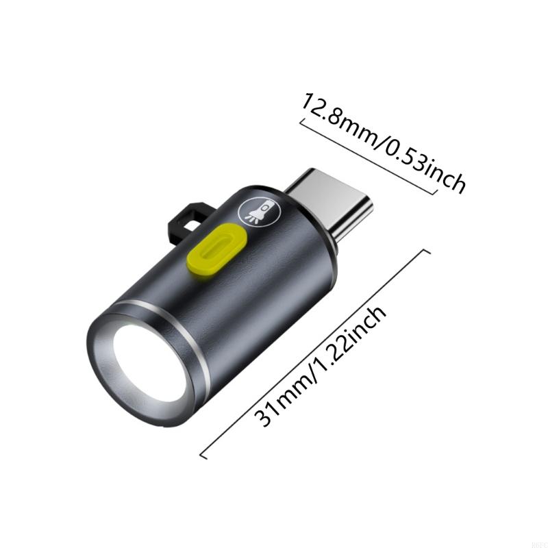 Mini Type C Flashlight Type C LED Light Perfect For Camping,Cycling Daily Use