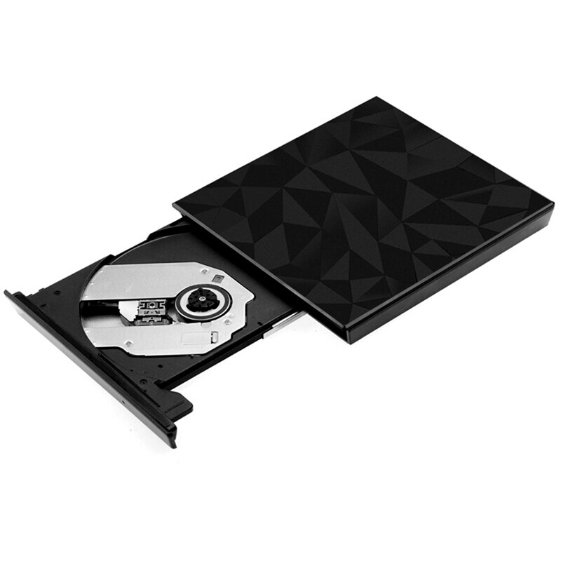 Externe Cd Dvd Drive Dvd Speler Usb 3.0 Ultra Dunne Optische Drive Voor Laptop Mac Desktop Venster 10 8 7 xp