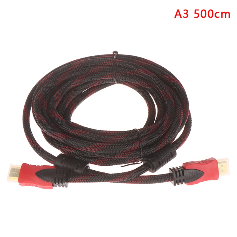 Slim High Speed HDMI Cable Gold Plated Connection with Ethernet 1080P digital cable,1.5m,3m,5m,