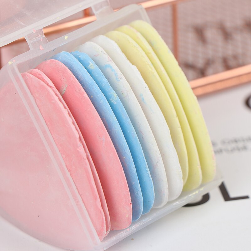 10 Stk/partij Kleurrijke Uitwisbare Stof Kleermakers Krijt Stof Patchwork Marker Kleding Patroon Diy Naaien Gereedschap Handwerken Accessoires