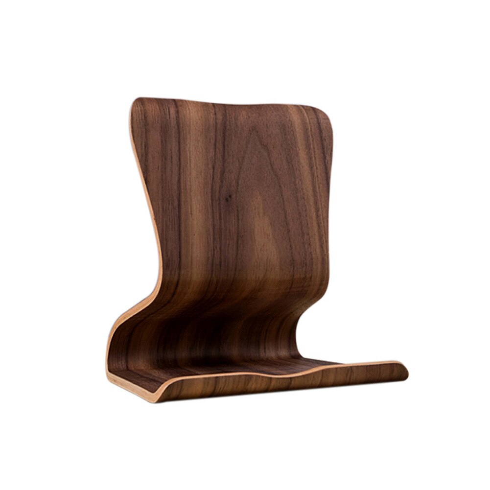 SAMDI Holz Universal Tablet Ständer Halter Anti-Rutsch Ständer Halter Halterung für iPad PC Telefon Unterstützung Halterung Tablet Halter stehen: Blau