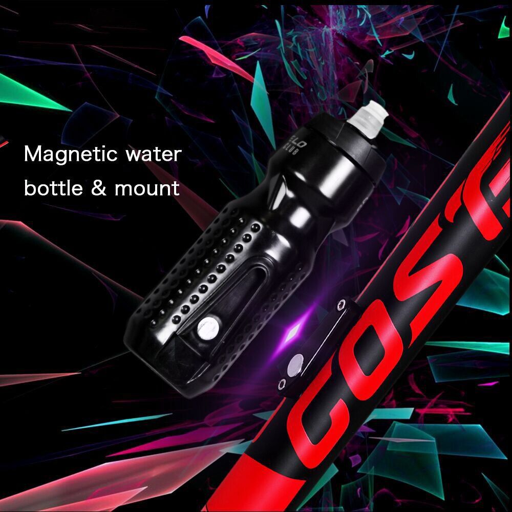 2 in 1 Magnetic Bike Bottle Holder with Water Bottle MTB Road Bike Drink Bottle Stand Rack for Cycling Bicycle Accessories