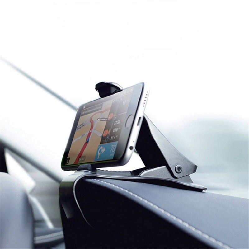 Universele Auto Telefoon Houder Gps Navigatie Dashboard Telefoon Houder Voor Mobiele Telefoon Clip Fold Houder Stand Beugel