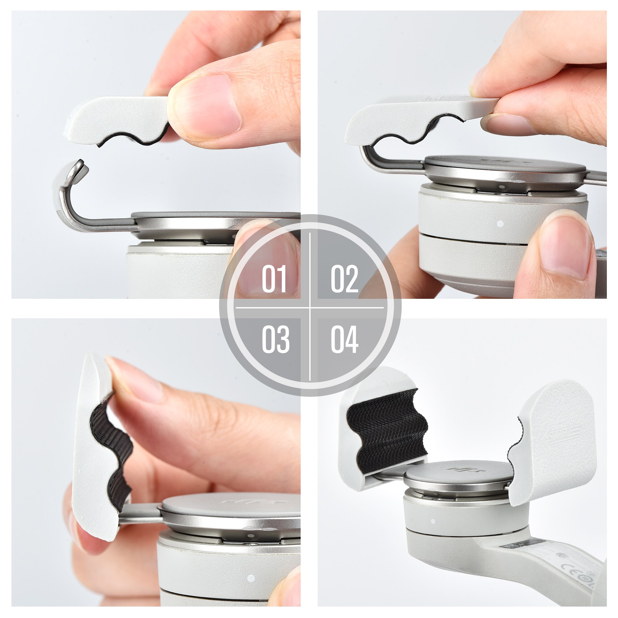 DJI OM5 Clip per supporto per telefono esteso fibbia anti-smarrimento Kit di bilanciamento del bilanciamento del cinturino per DJI Osmo Mobile 5 3 OM4 SE accessori