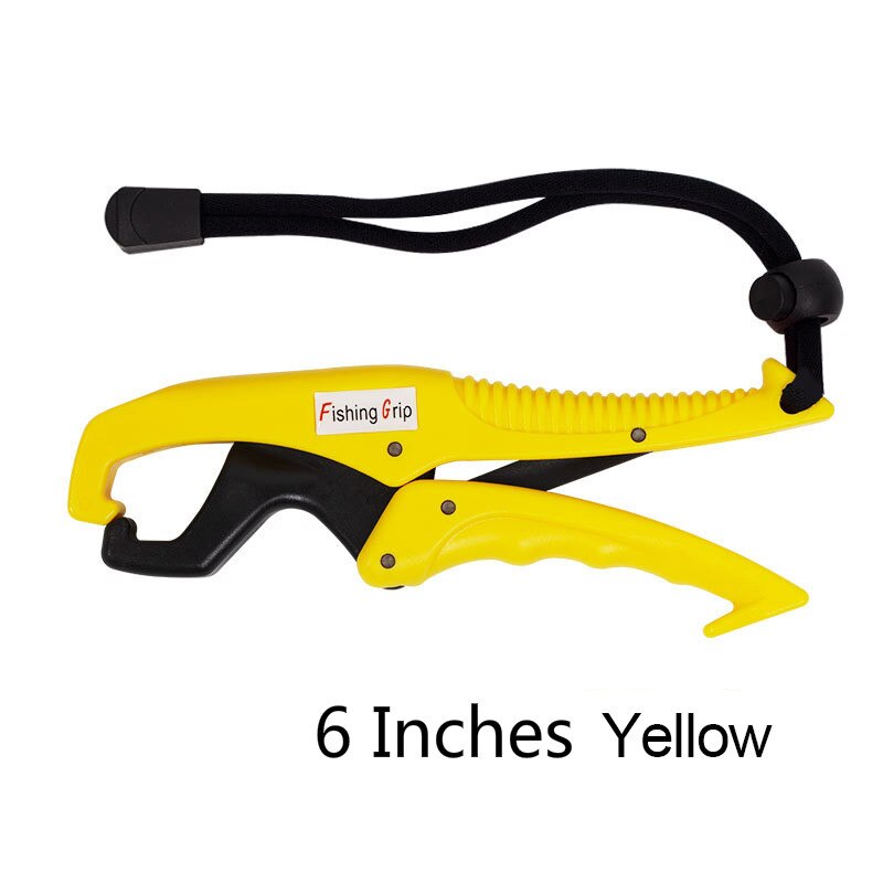 Atrapa peces, herramienta práctica de pesca, agarre de labio, soporte de pinza flotante, alicate de agarre, herramienta de pesca de plástico ABS: 07