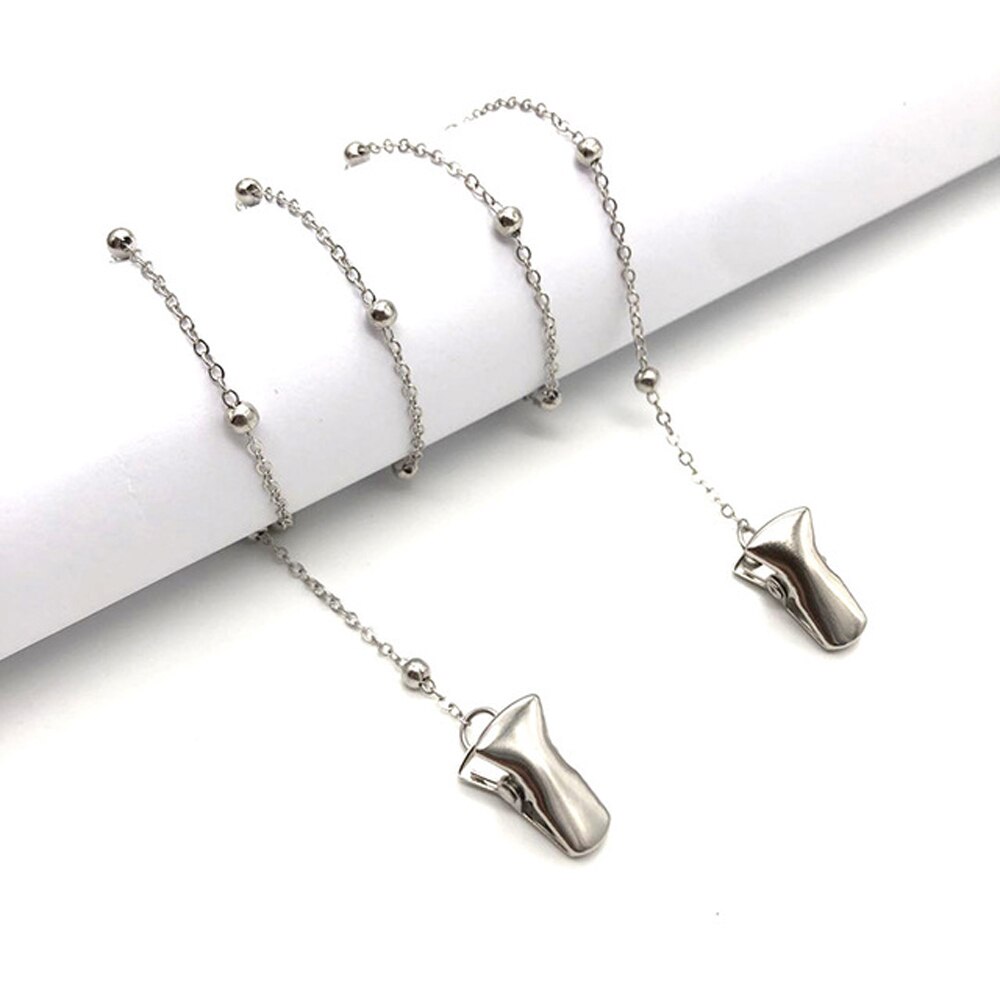 Metal Face Mask Necklace Strap For Women Men Snake Chain Glasses Clips Lanyard Holder Sunglasses Chains Eyewear Jewelry: BS