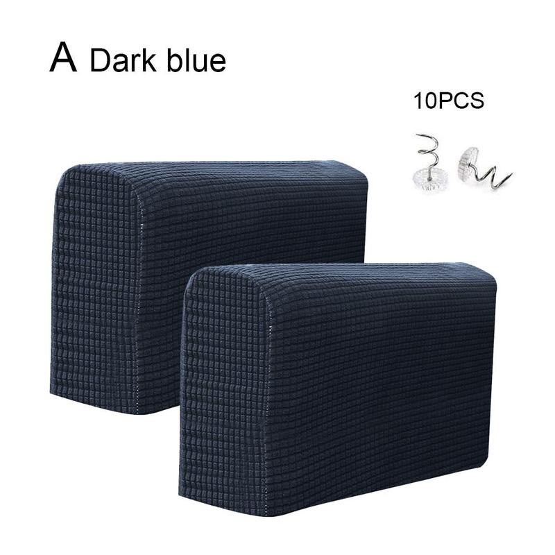 Afneembare En Wasbaar Bank Armsteun Elastische Beschermende Armsteun Armsteun Cover Sofa Polar Cover Cover Elastische Fleece C2h2: A