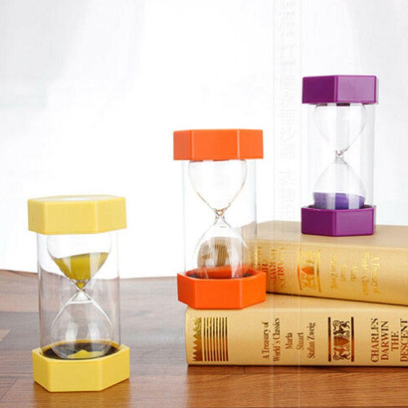 1PCS Large Sand Egg Children's Brushing Striking Hourglass Timer SEN ADHD ASD 1/3/5/10/15/30 Minutes Home Decorations