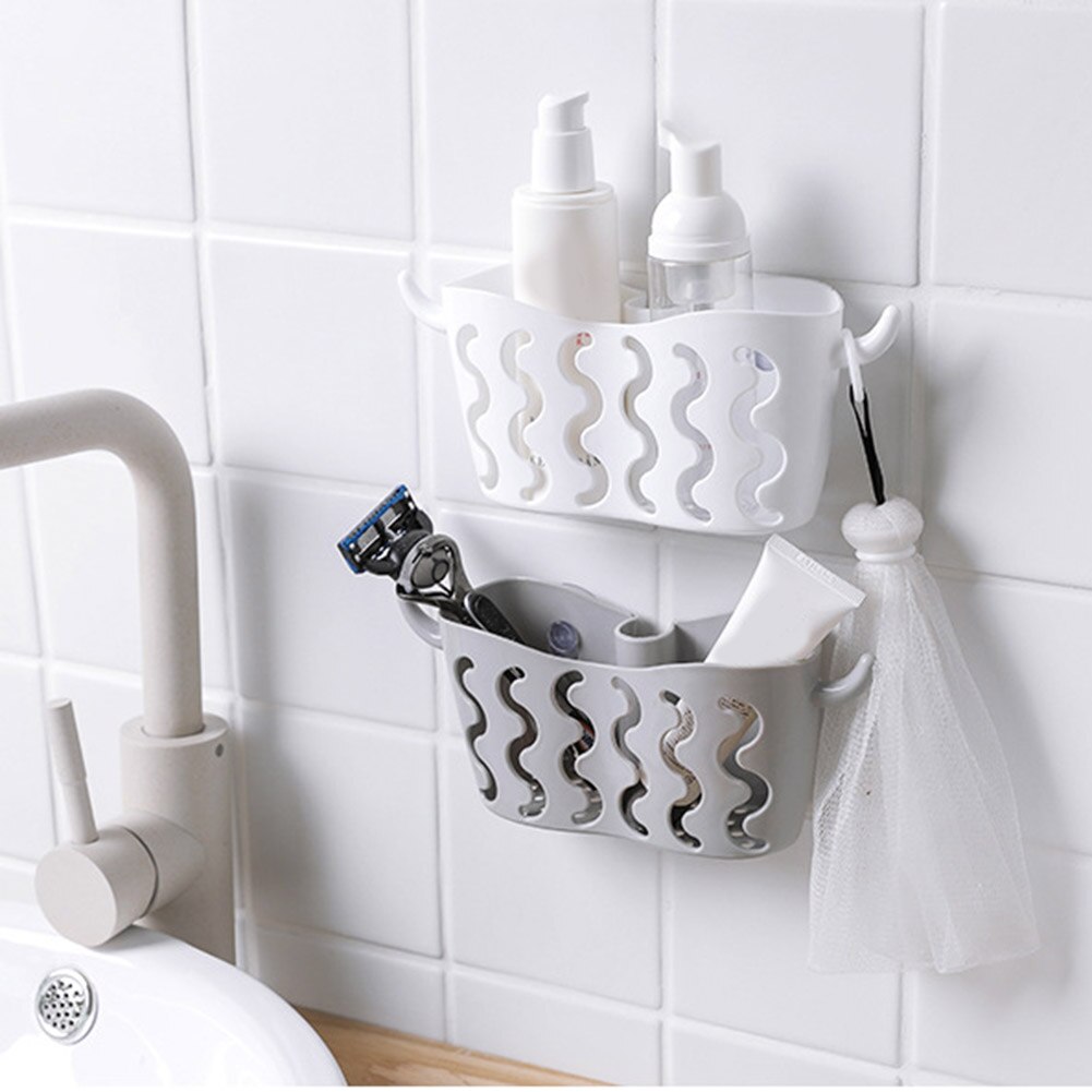 1pc multifunction ventosa cozinha prato pano rack esponja titular banheiro sabão de armazenamento cabide fixado na parede organizador filtro