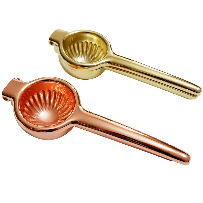 Manual Lemon Squeezer / Citrus Juicer, manual squeezer ，Stainless steel/ Copper/Gold Plated Bar Tools Kitchen Accessories