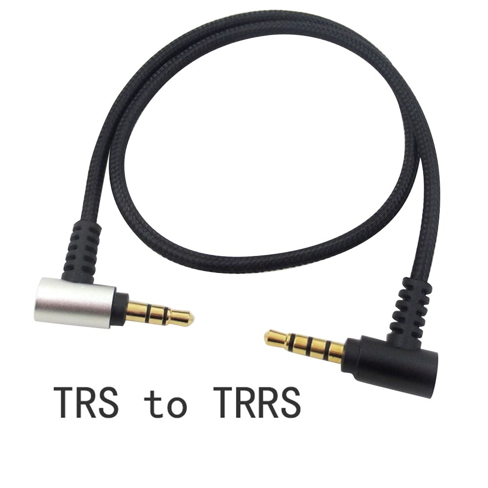 Smartphone Tablet TRS to TRRS Microphone Cable Adapter for RODE Microphone Converter Connectors Replace Gadgets