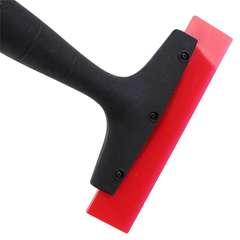 Qili QH-06 Red Rubber Eraser With Handle Scraper Tools Squeegee Vinyl Car Wrap Tools Snow Ice Scraper Window Cleaning Tool