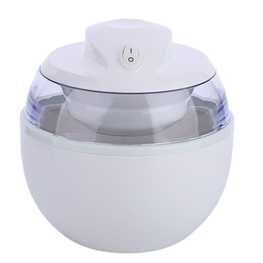 220V Household Ice Cream Maker Ice Cream Machine Portable Ice Maker Available Easy Operation 0.6L