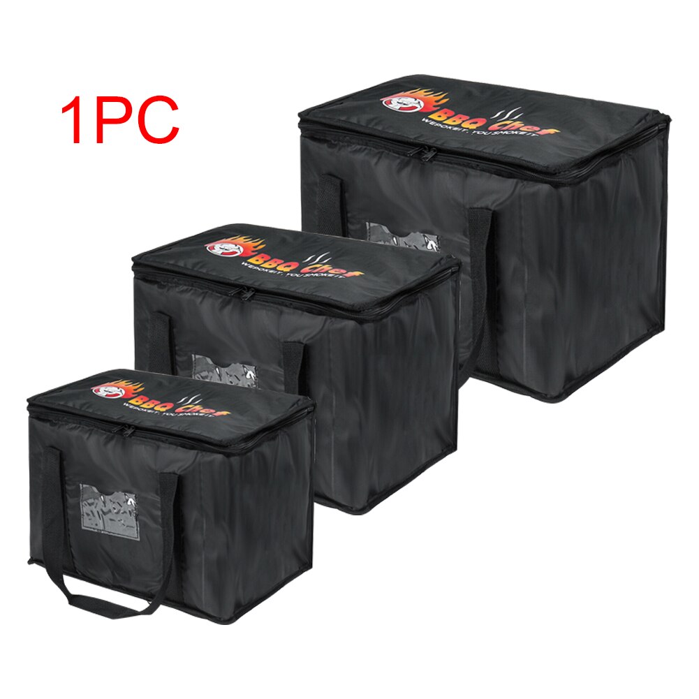 Food Bag Large Reusable Grocery Lunch Ice Pack Pizza Takeaway Cooler Thermal Insulation Restaurant Waterproof Portable