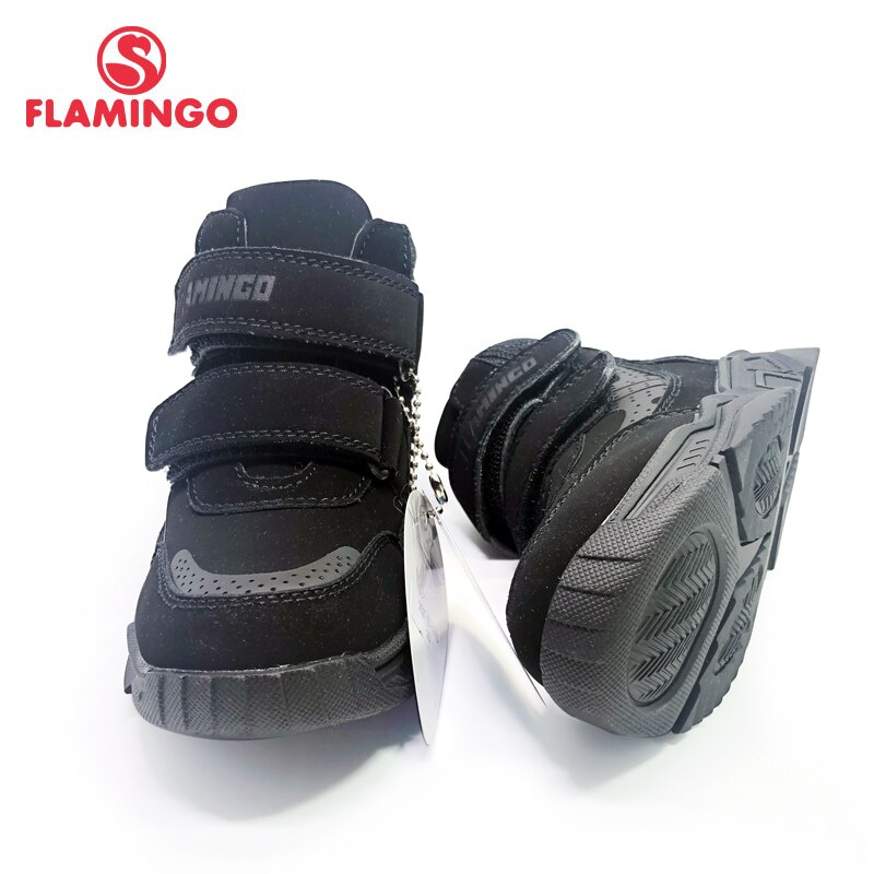 Flamingo anti-slip filt varm efterårs børnestøvler sko til drenge størrelse 25-30 tm155-2