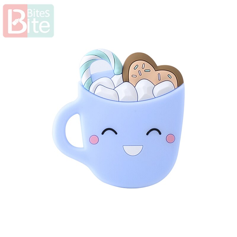1 Pc Baby Bijtring Glimlach Cups Food Grade Perle Siliconen Knaagdieren Pasgeboren Verpleegkundige Fopspeen Hanger Childen's Goederen Kinderziektes Speelgoed