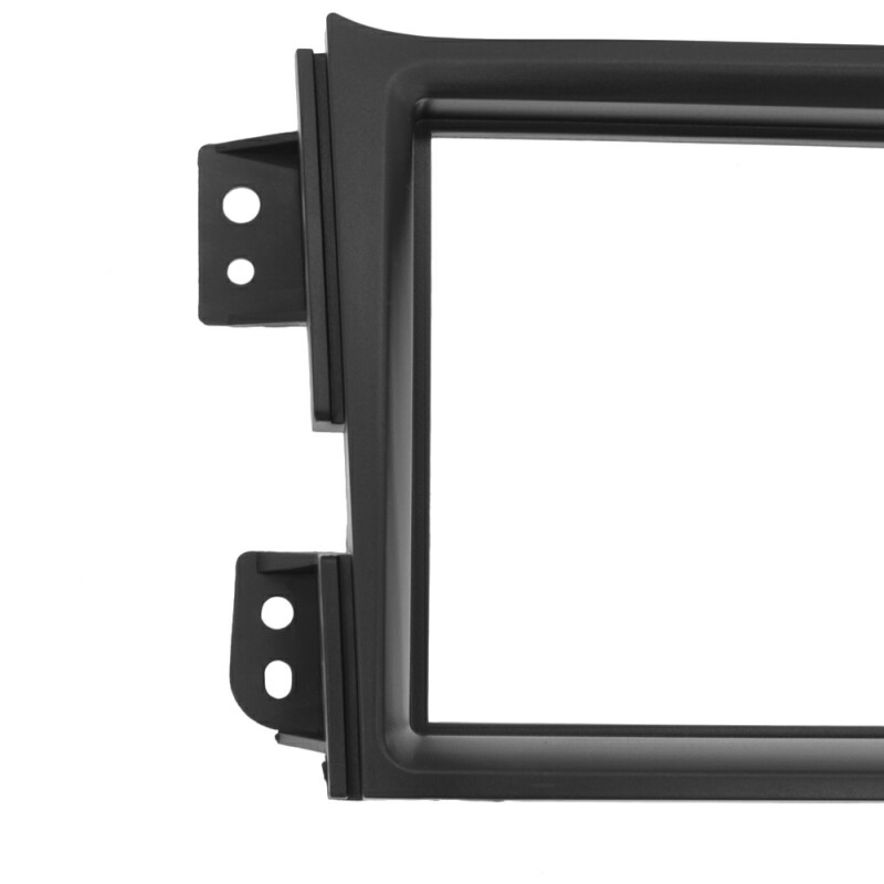 Double Din Car Radio Fascia for Suzuki Splash Ritz Stereo Panel Kit Dash GPS DVD Frame Facia Audio Adapter Bezel Cover