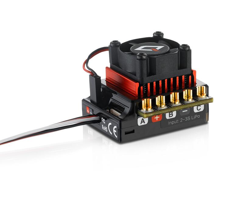 Hobbywing quicrun 10 bl 120 sensori 120a / 10 bl 60 anturi harjaton esc nopeussäädin 1/10 1/12 rc miniautolle