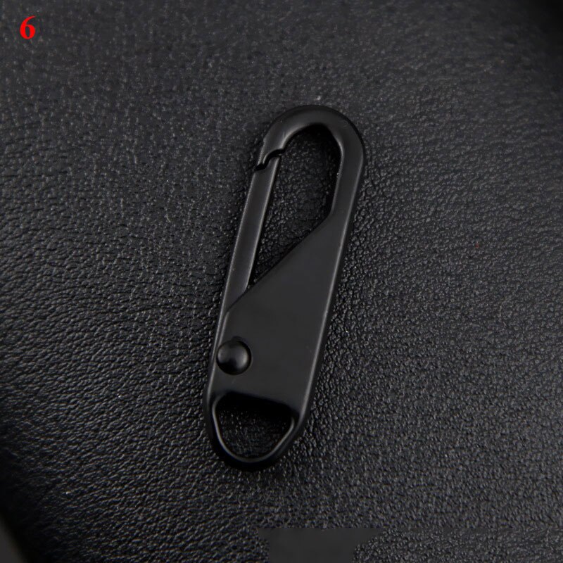 Universele Rits Puller Afneembare Rits Hoofd Instant Zipper Reparatie Kits Voor Rits Slider Diy Naaien Craft Naaien Kits Ritsen: 6