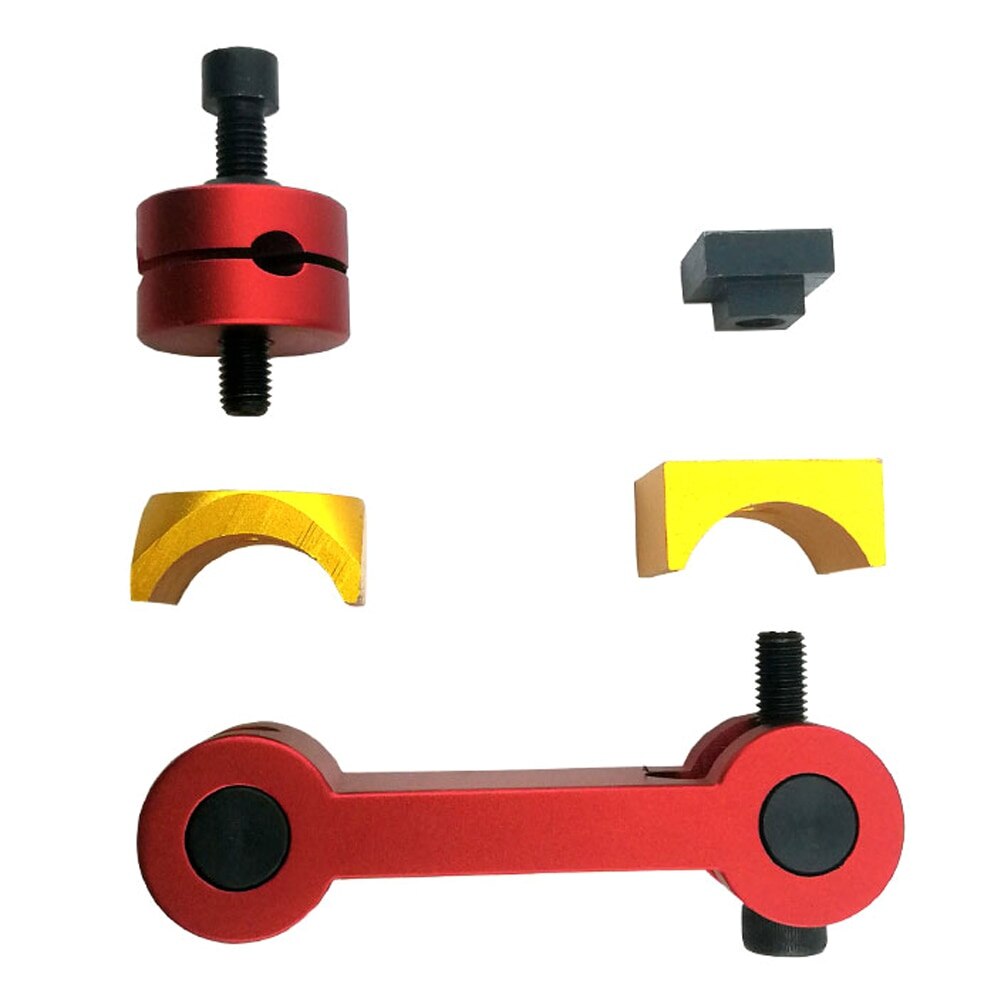 Locator Tool Universele Verstelbare Aluminium Molen Machines Werk Stop Locator Tool Deel Werkstuk Houtbewerking Hand Levert