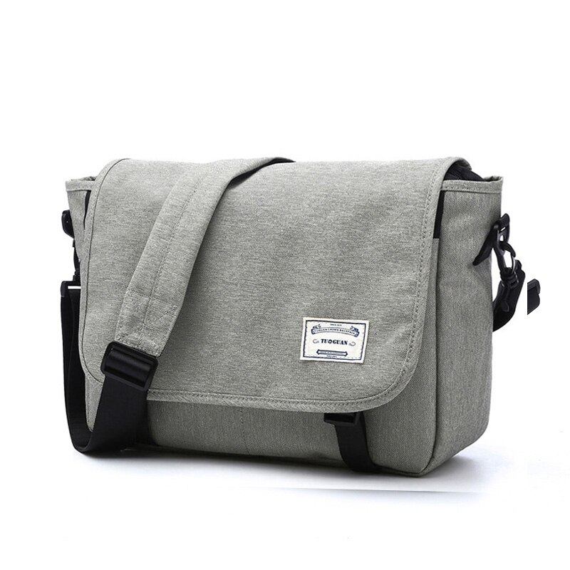 Mænd messenger tasker mænds forretningsrejse skuldertasker kvindelige lærred dokumentmappe mænd crossbody taske unisex håndtaske