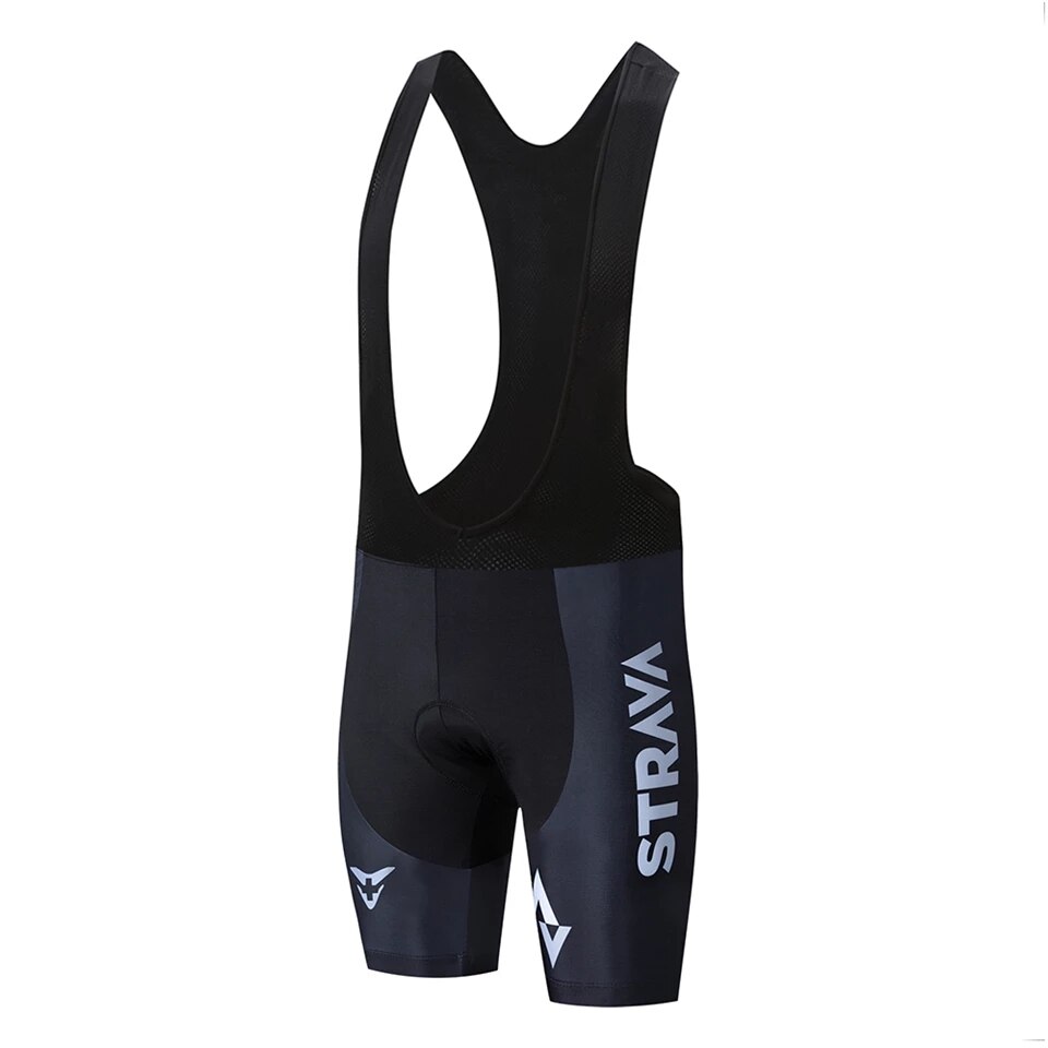 Strava Pro Team Fietsen 19D Gel Pad Bib Shorts Mtb Quick Dry Ademend Gewatteerde Sport Fiets Wear Fiets licra: NO.1 / Xxxl