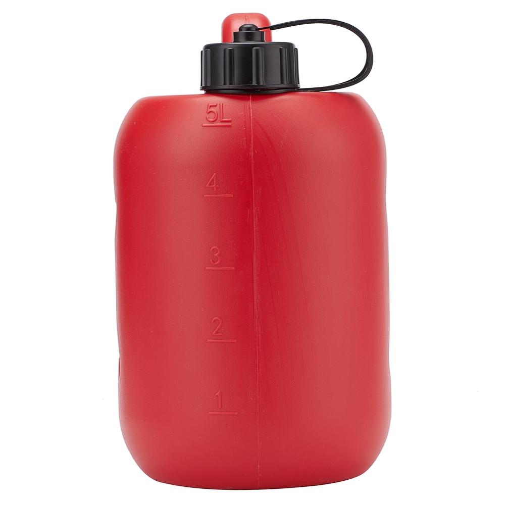 5L Red Plastic Spare Jerry Can for Car Petrol Cans Fuel Tanks Gasoline Oil Container