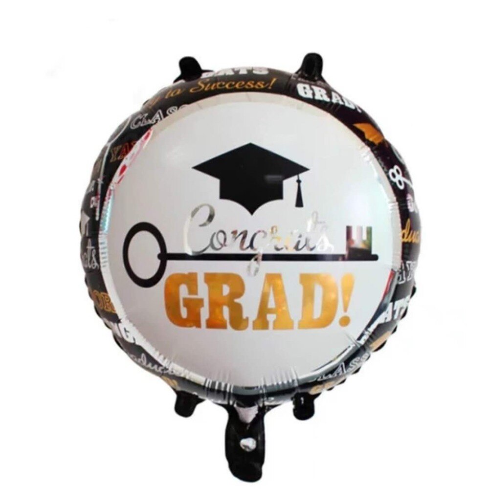 5 Pcs/10 Pcs Mijn Afstuderen Latex Ballonnen Ronde Folie Ballonnen Voor Kinderen Graduation Party Decoraties Levert Kinderen Speelgoed