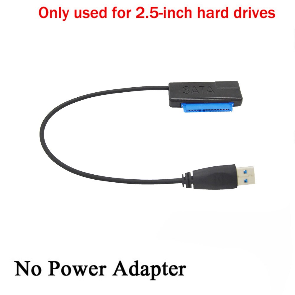 SATA til USB 3.0 Adapter - Kabel op til 6 Gbps til 2.5"/3.5" Ekstern SSD HDD SATA3