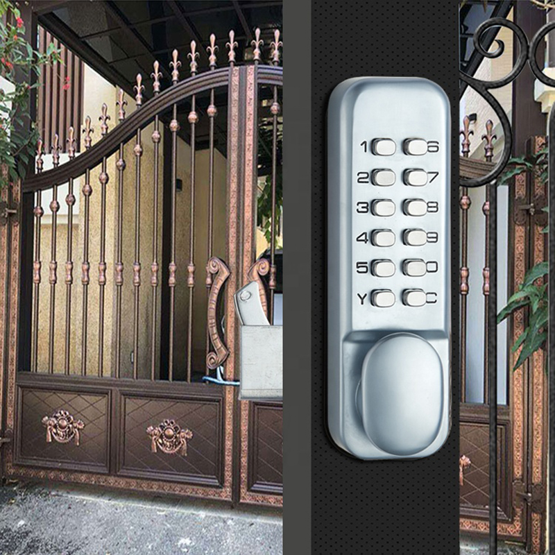 Sliding Gate Opener Digital Lock Door keyless Keypad Code Password Iron door Waterproof Door Lock Push button