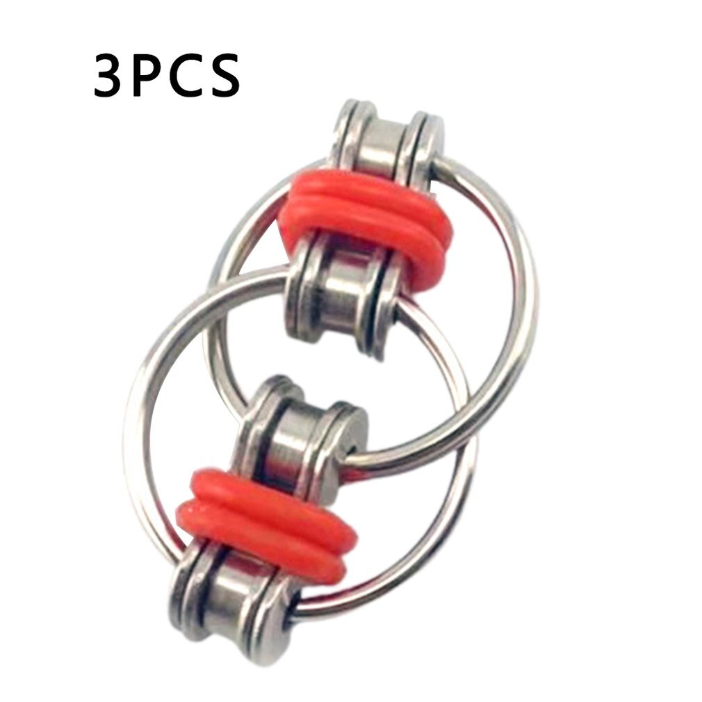 Flippy Chain Fidget Toy Relieves Stress Reducer ADHD Anxiety and Autism Suitable for Workplace School Daily