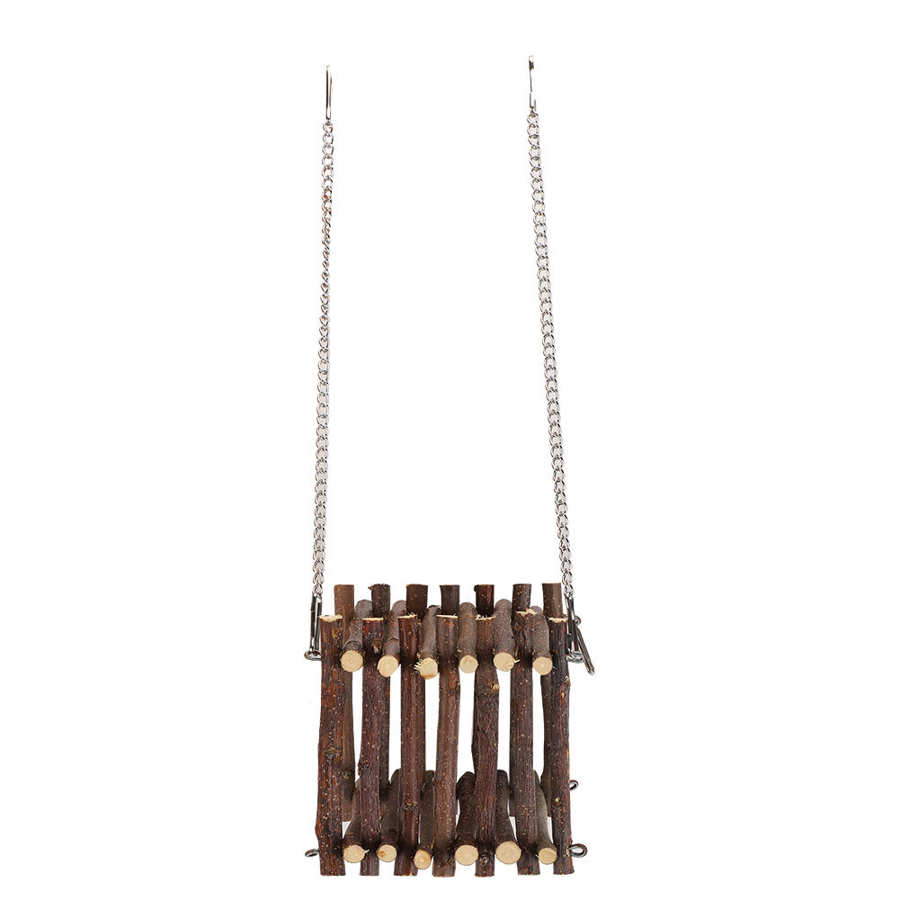 Hamster Hangmat Huis Kooi Kleine Huisdier Koeling Hangmat Opknoping Rusten Kooi Applewood Kauwen Speelgoed Voor Hamster Konijn Eekhoorns