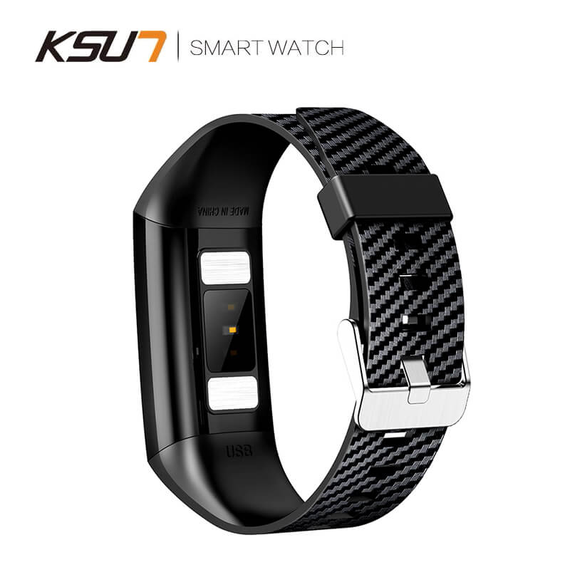 Ksun KSS701 Smart Horloge Fitness Armband Miband Band 3 Grote Touch Screen Oled Bericht Hartslag Tijd Smartband