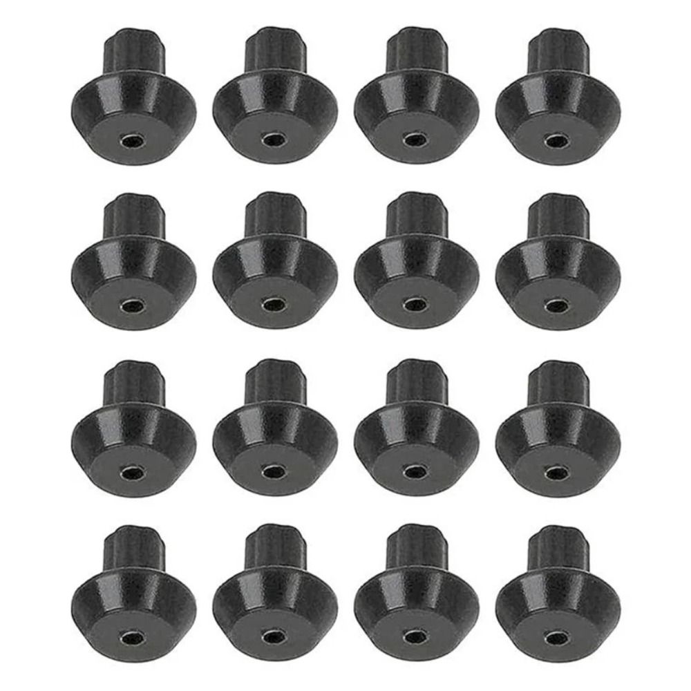 16 Stück Gasherd Brenner Rost Fuß kompatibel Herd Gasherd Brenner Fuß Gummi füße für Gasherd Ersatzteile wb02t10461: Default Title